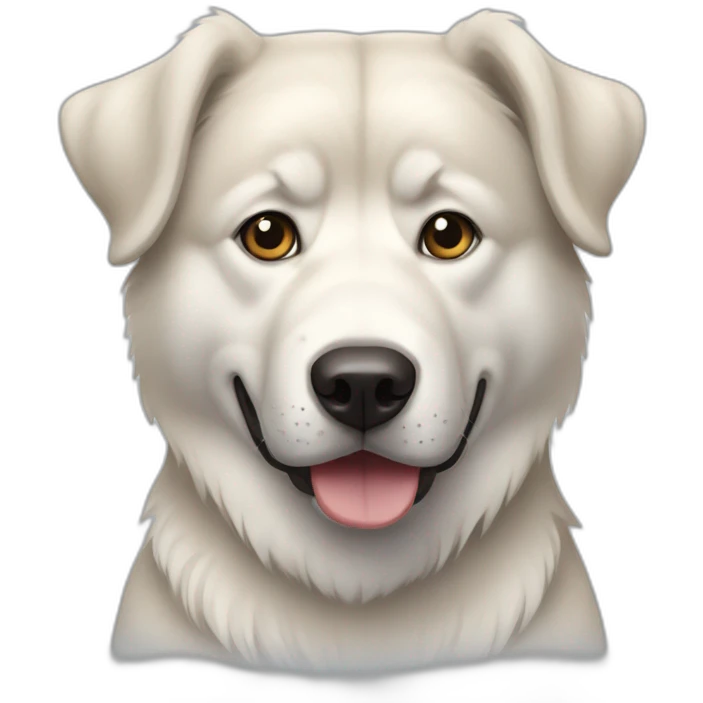 Dog alaskan malamut full-height emoji
