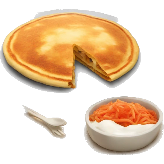 one kimchi pancake emoji