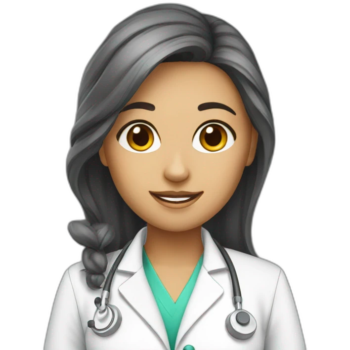 Girl biotechnologist  emoji