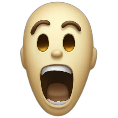 Scream emoji
