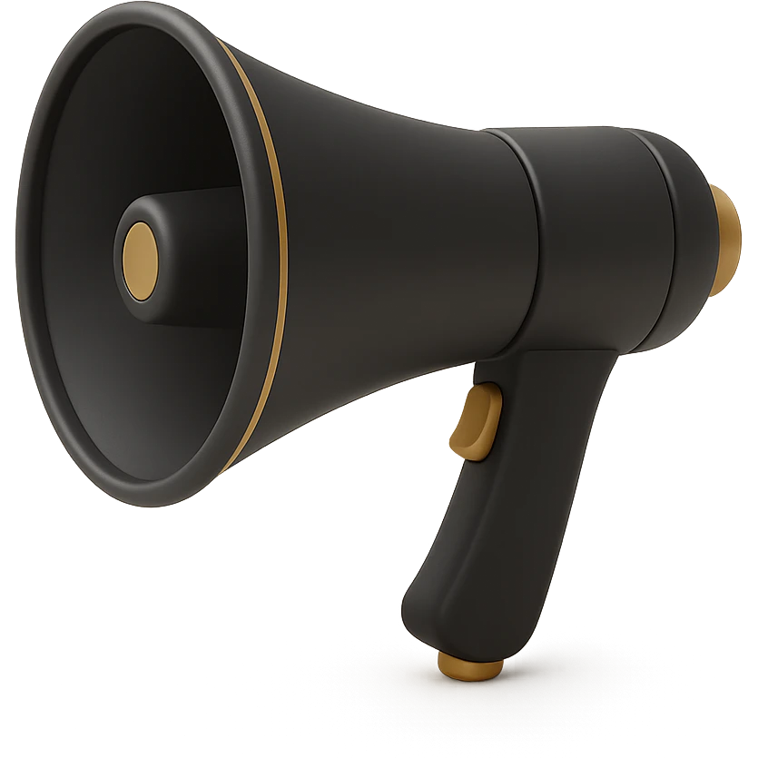 megaphone emoji