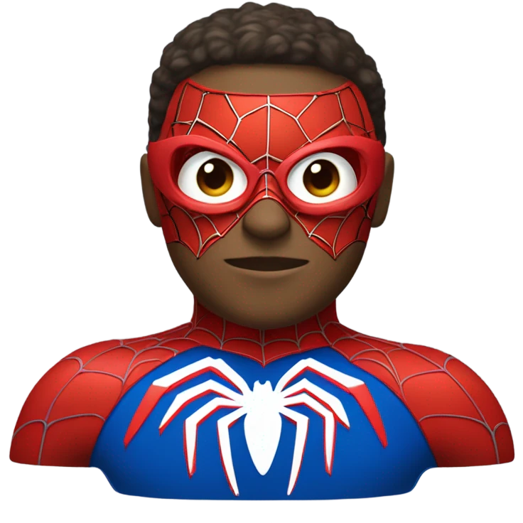 Marvel spiderman emoji