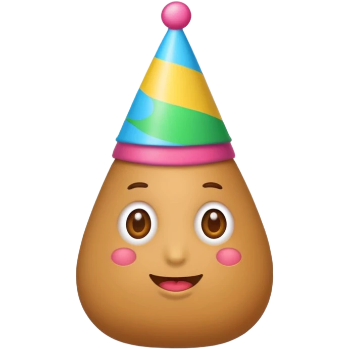 Gall bladder wearing a party hat emoji