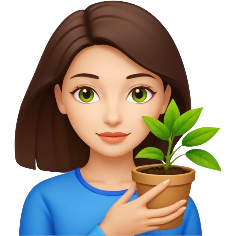 ultra realistic ukrainian american plant flex emoji