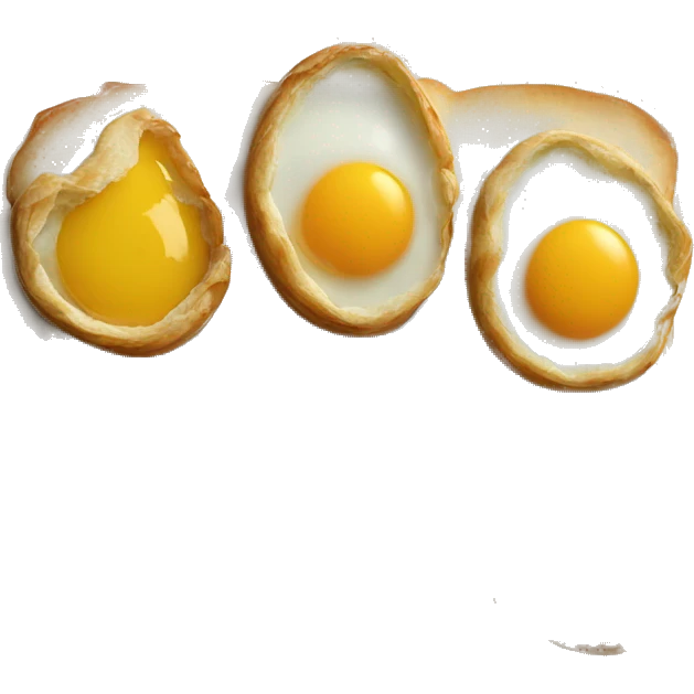 Egg yolk pastry emoji