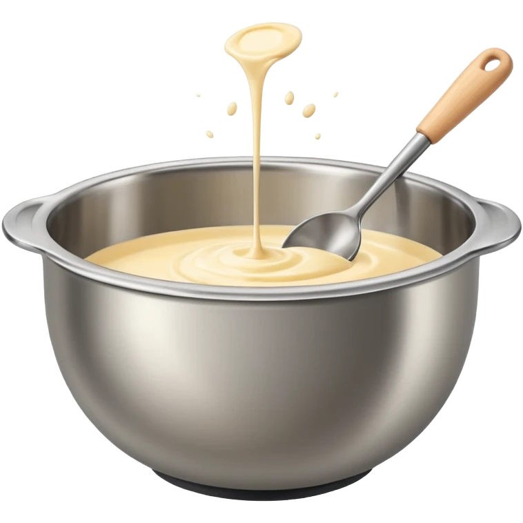 mixing bowl and baking preparation emoji