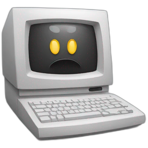 computer broke emoji