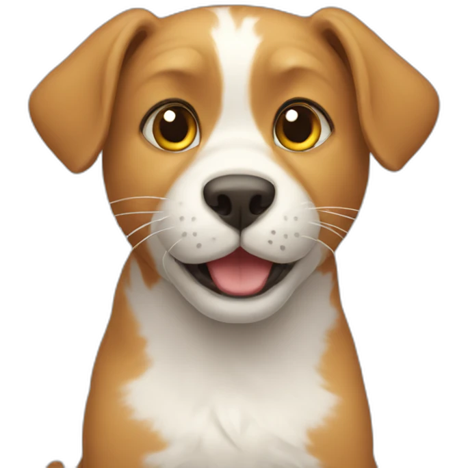 cat with dog emoji