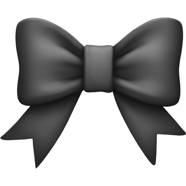 white bow emoji