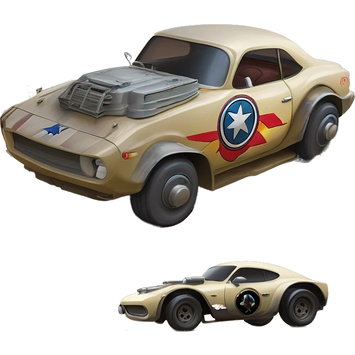 Linda Carter’s WW2 Wonder Woman Long wheelbase widened ground effects Scion FR-S desert hyper race car emoji