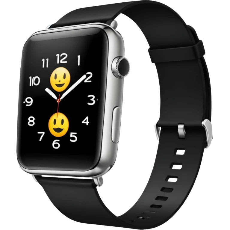 black arm watch emoji