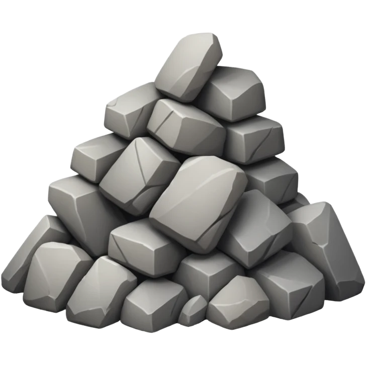 create a dnd style rubble.png using 48x48 pixels size emoji