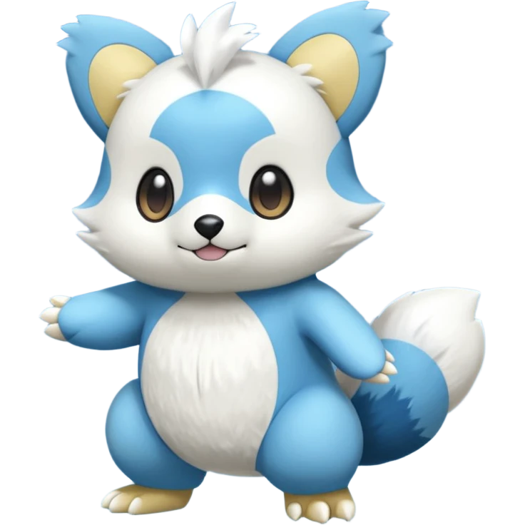 Oshawott-Emolga-Pachirisu-Cacomistl-Fakemon-hybrid-creature (full body) emoji