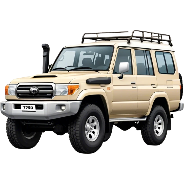 landcruiser 79 series - Toyota (Model Year: 2008) (Iconic colour: sand) emoji