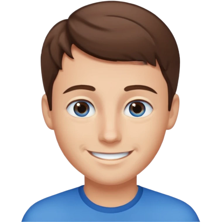 Guy explains picture  emoji