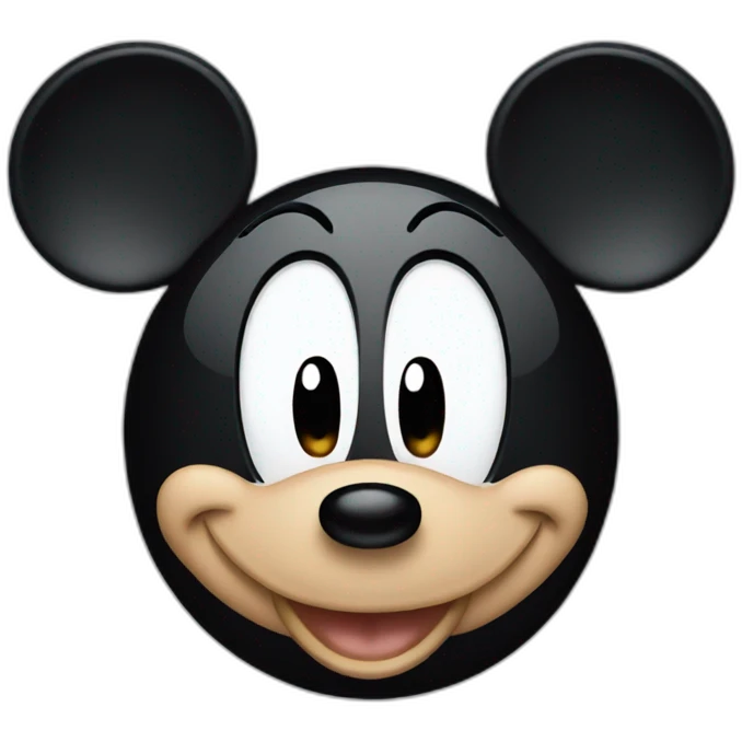 Mickey Mouse emoji