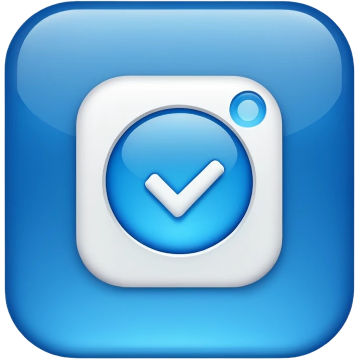Instagram Blue tick  emoji