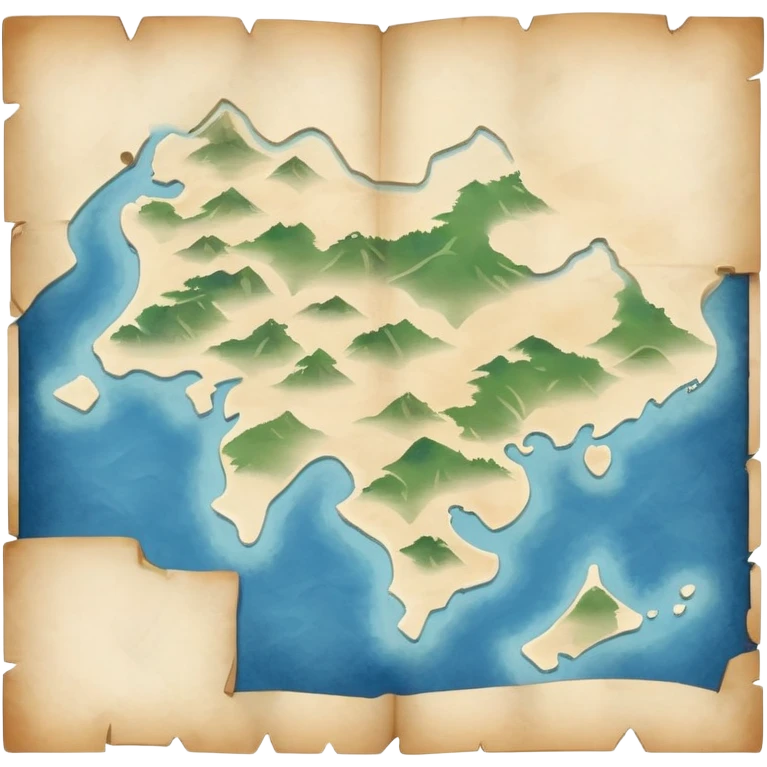 blue map emoji