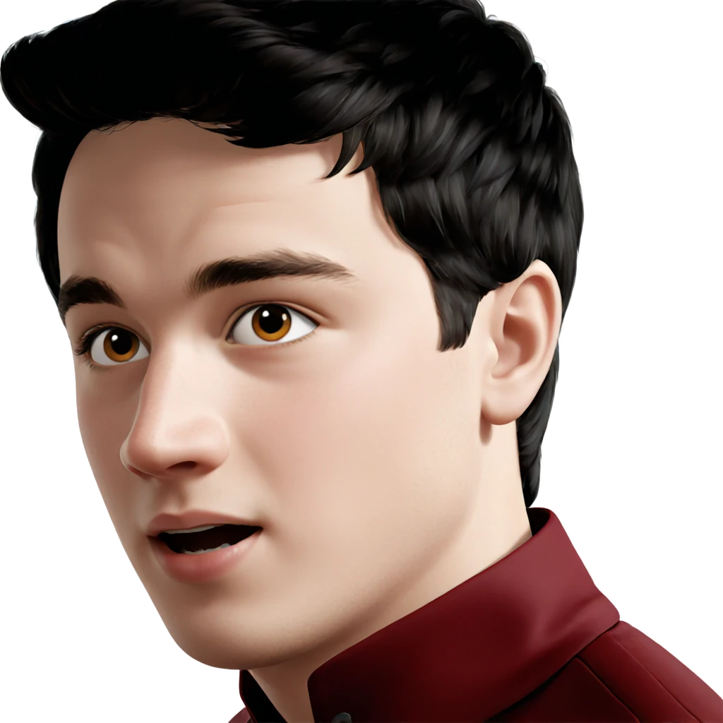 realistic portrait of boy emoji