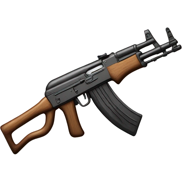 Long gun (ak47) emoji