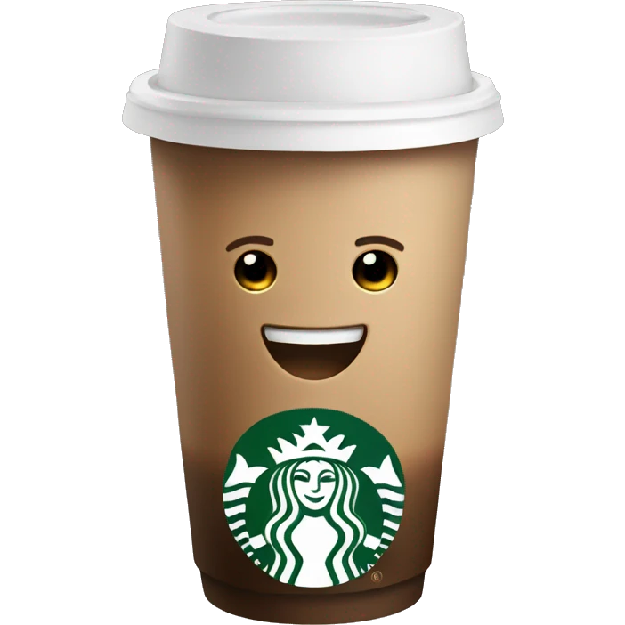 Starbucks coffee emoji