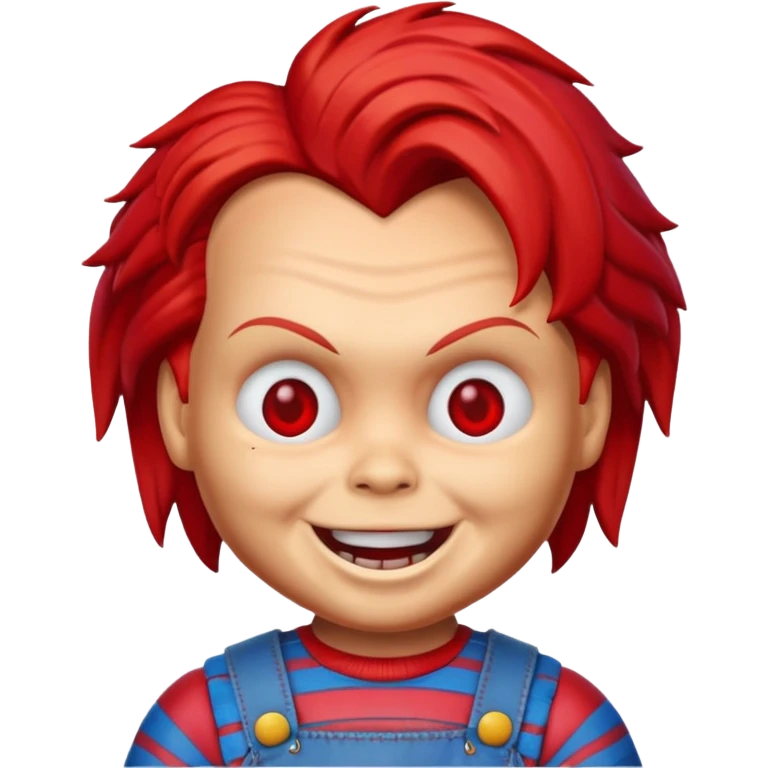 Un emojin de chuky emoji