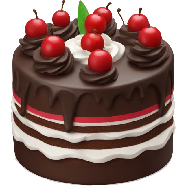 Black Forest cake emoji