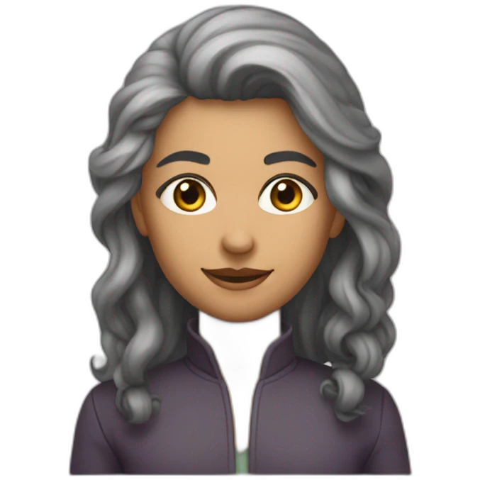 wonan tranpasrent coltshe  emoji