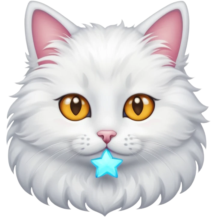 Cat with star eyes emoji