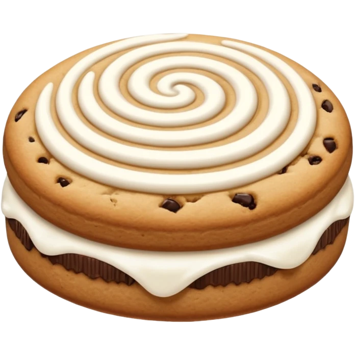 cookie and cream emoji