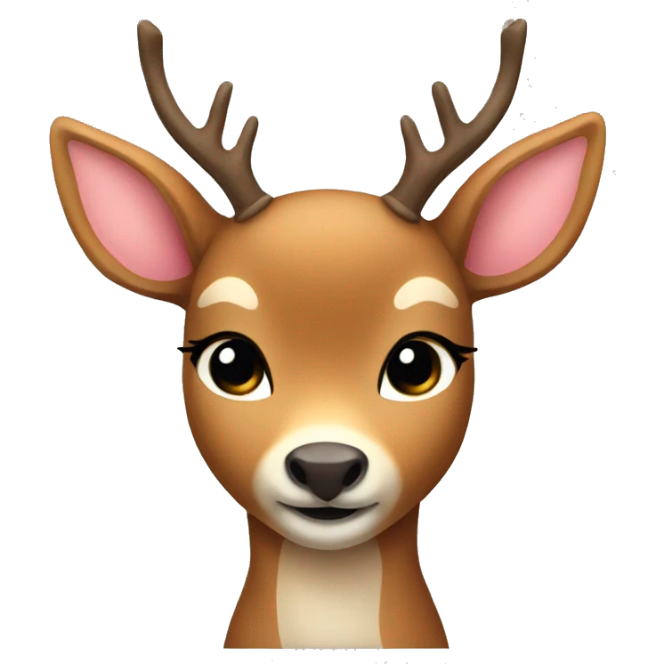 Cute deer emoji