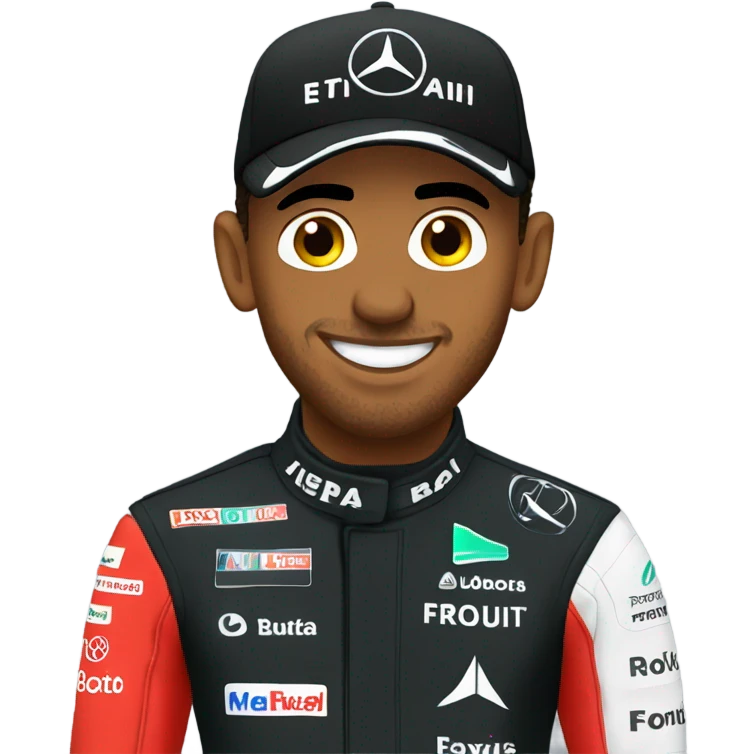 Lewis hamilton emoji