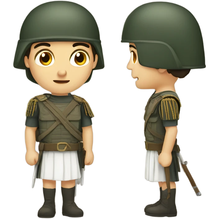 Greek soldier emoji