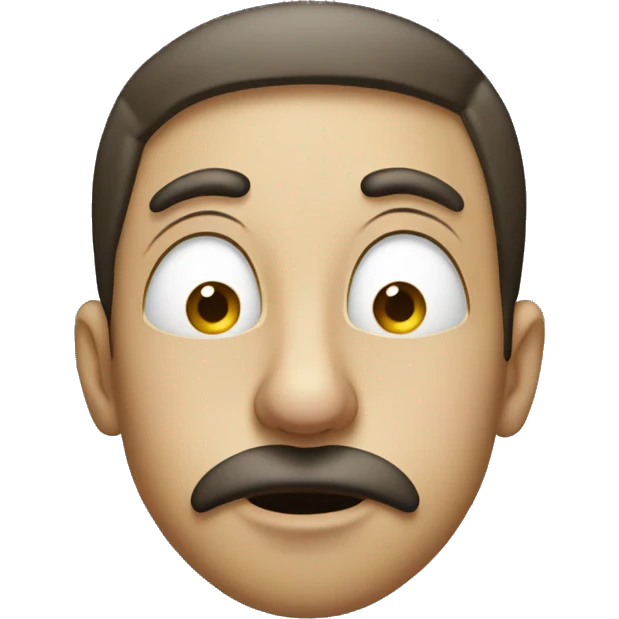 person sniffing with big nostrils emoji