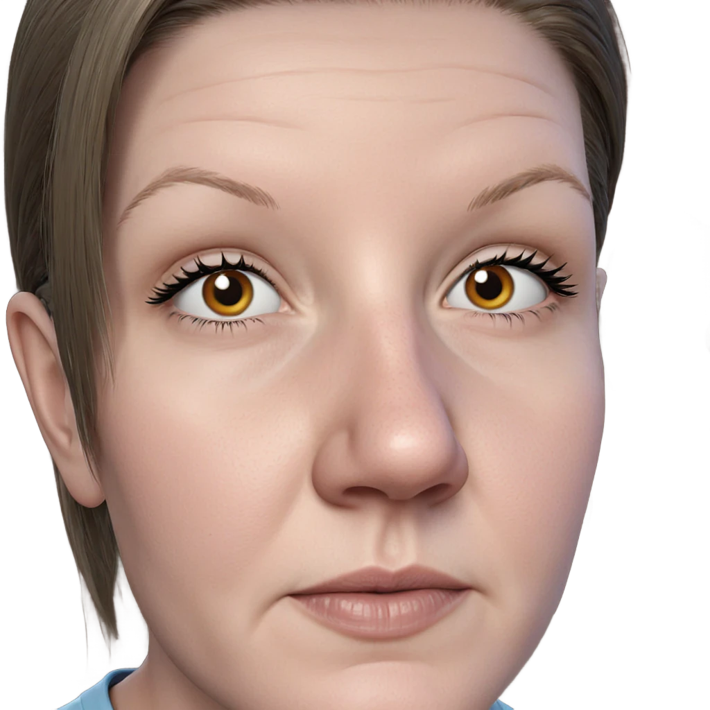 realistic portrait of a girl emoji