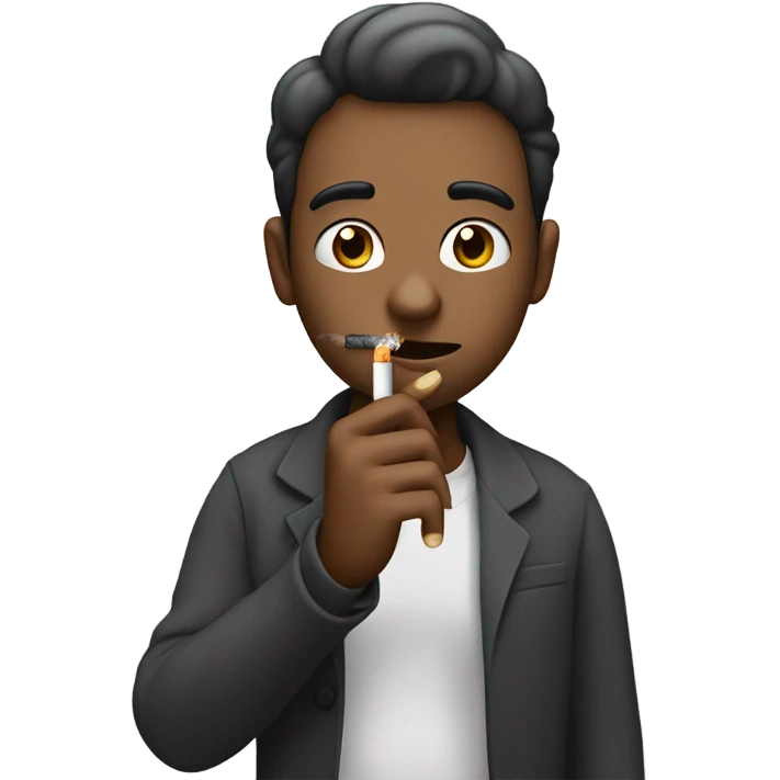 Smoking a cigarette  emoji