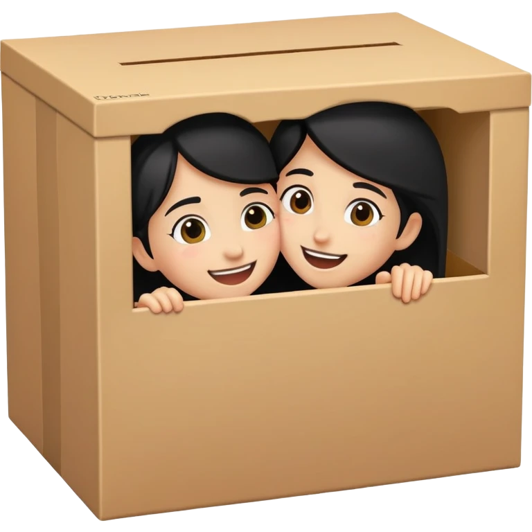 Best friends in a box  emoji