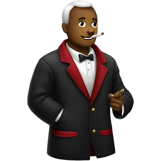 smoking jacket emoji