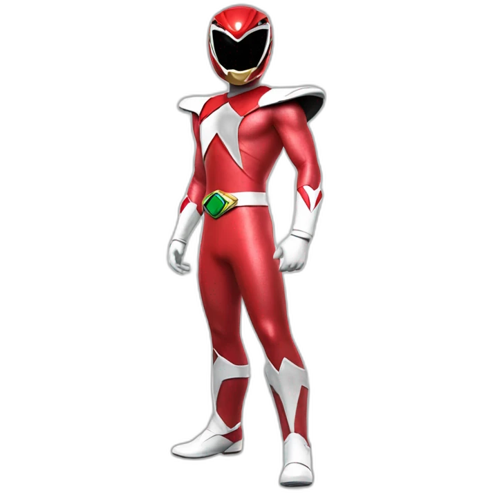 x power ranger full body emoji