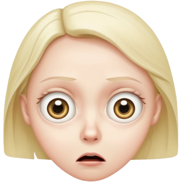 "Fear is quieter" emoji