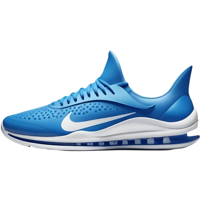 Tiburón con tenis azules nike  emoji