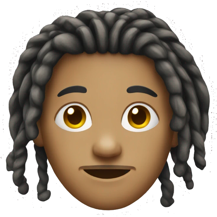 Person with dreadlocks emoji