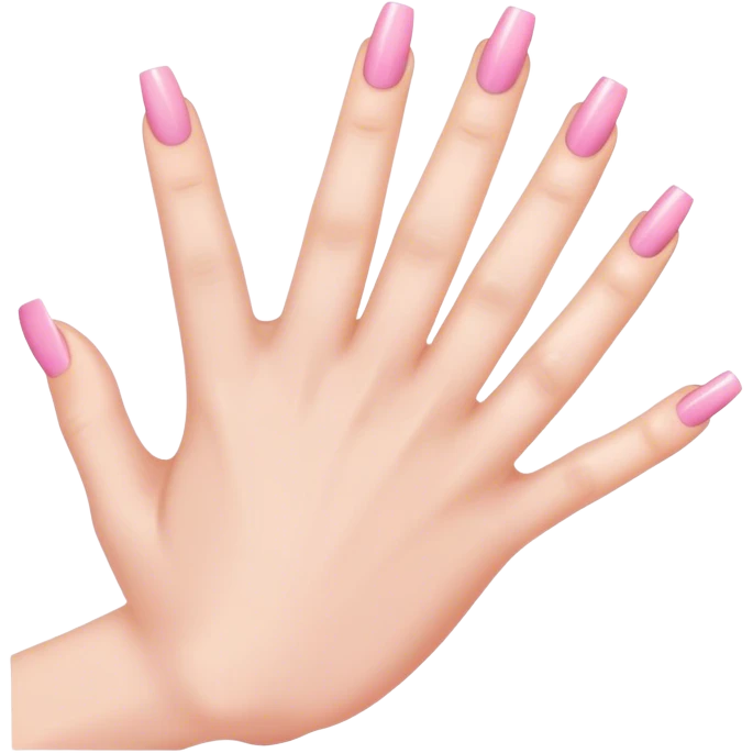 Light Pink nail polish emoji