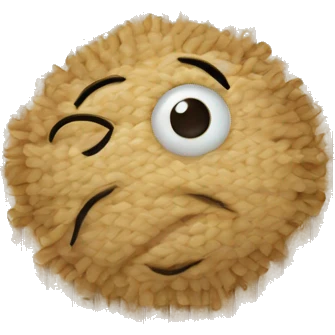 Straw emoji