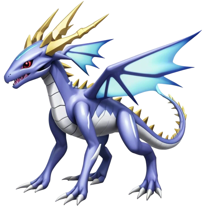  Cool Cute Edgy Shiny Godly Ethereal Digimon-Genesect-Arceus-Dialga-Reptile full body emoji