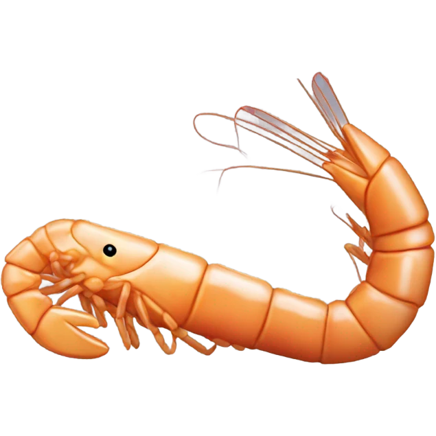 Shrimp chip emoji