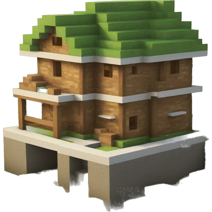 minecraft house emoji