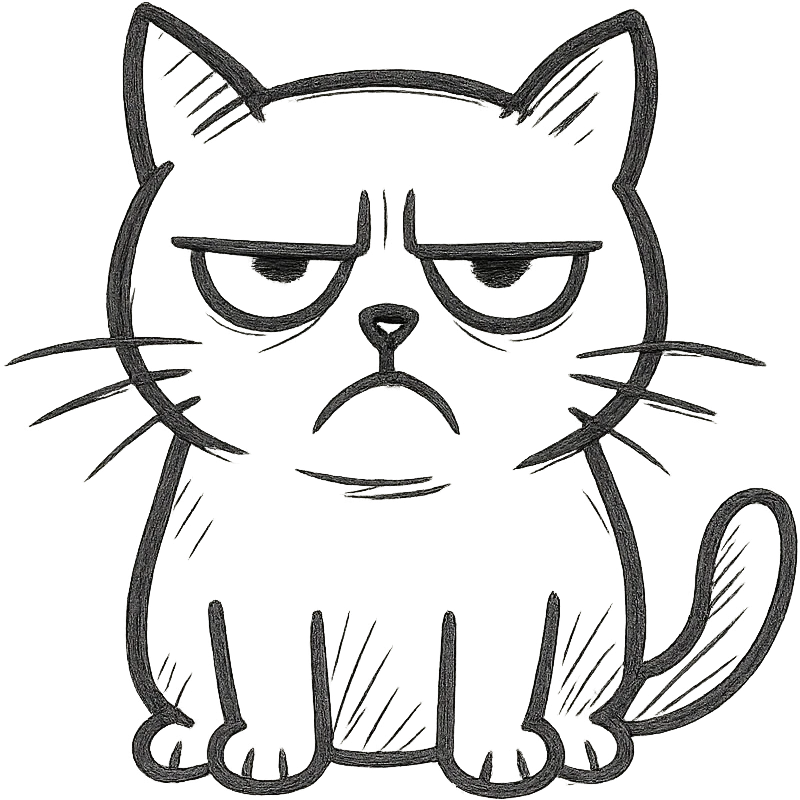 grumpy cat emoji