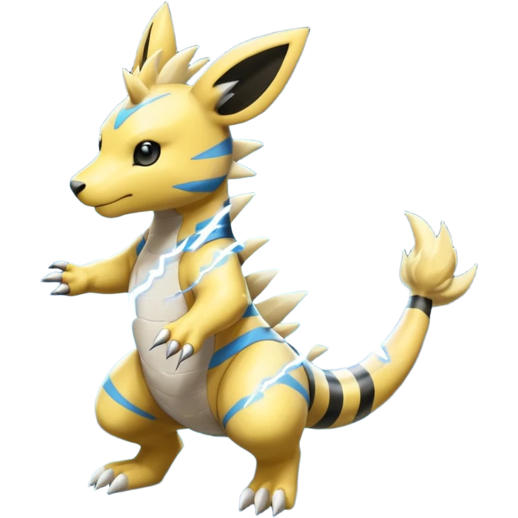 Ampharos-Zeraora-fusion emoji