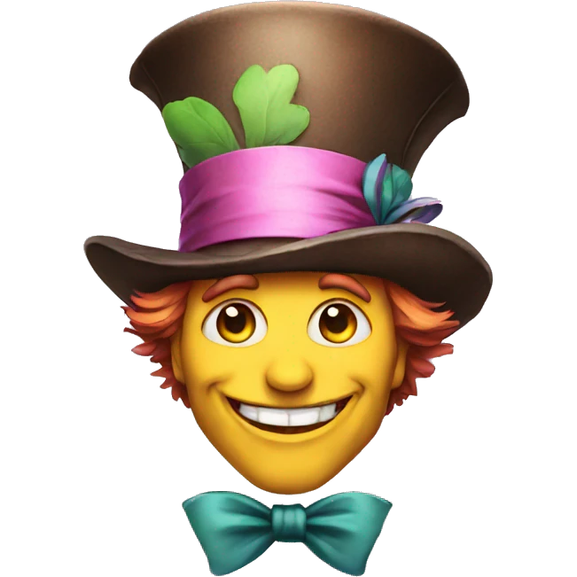mad hatter emoji